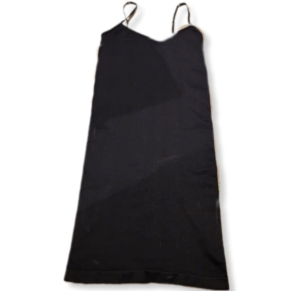 Intimately Free People Seamless Mini Slip Dress Black XS/S NWOT FPS043 - Picture 2 of 5